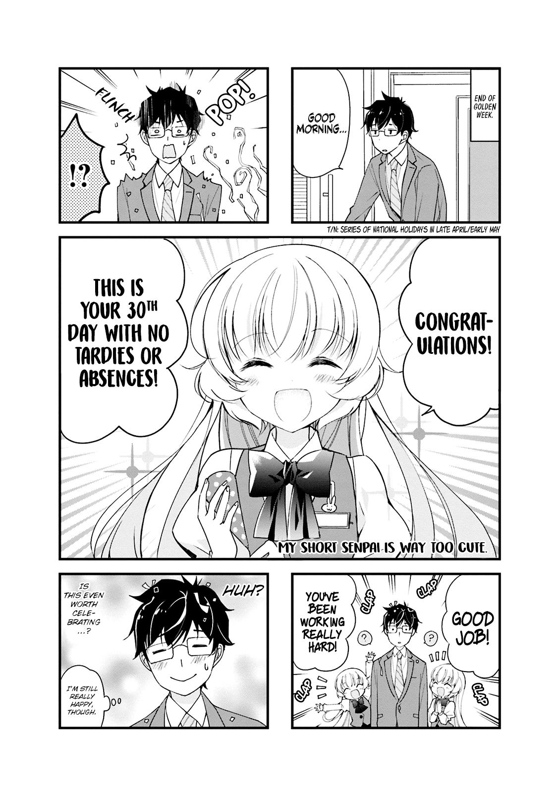 My Short Senpai Is Way Too Cute Chapter 7 page 2 - Chapter 7