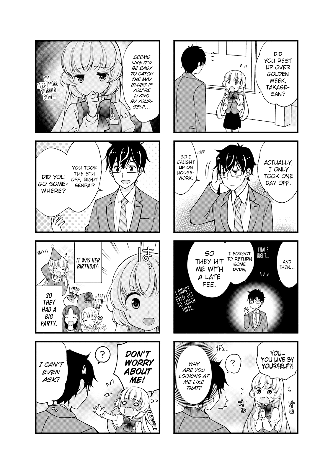 My Short Senpai Is Way Too Cute Chapter 7 page 4 - Chapter 7