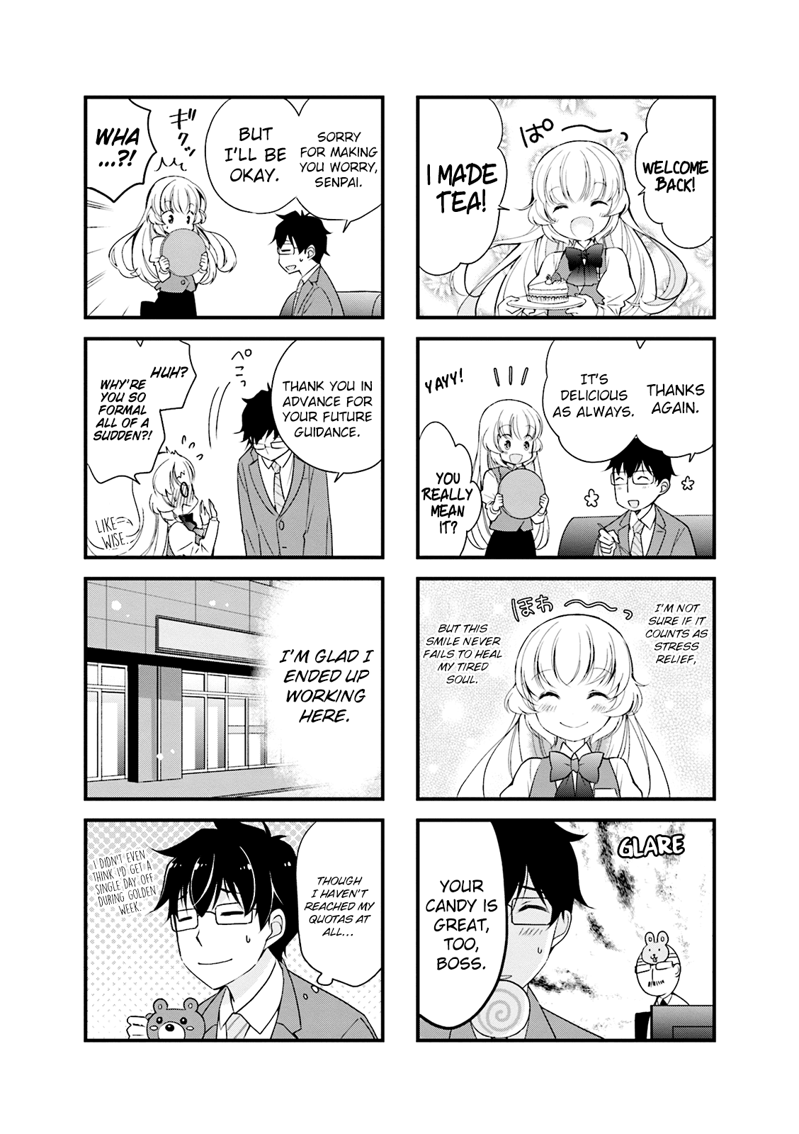 My Short Senpai Is Way Too Cute Chapter 7 page 8 - Chapter 7