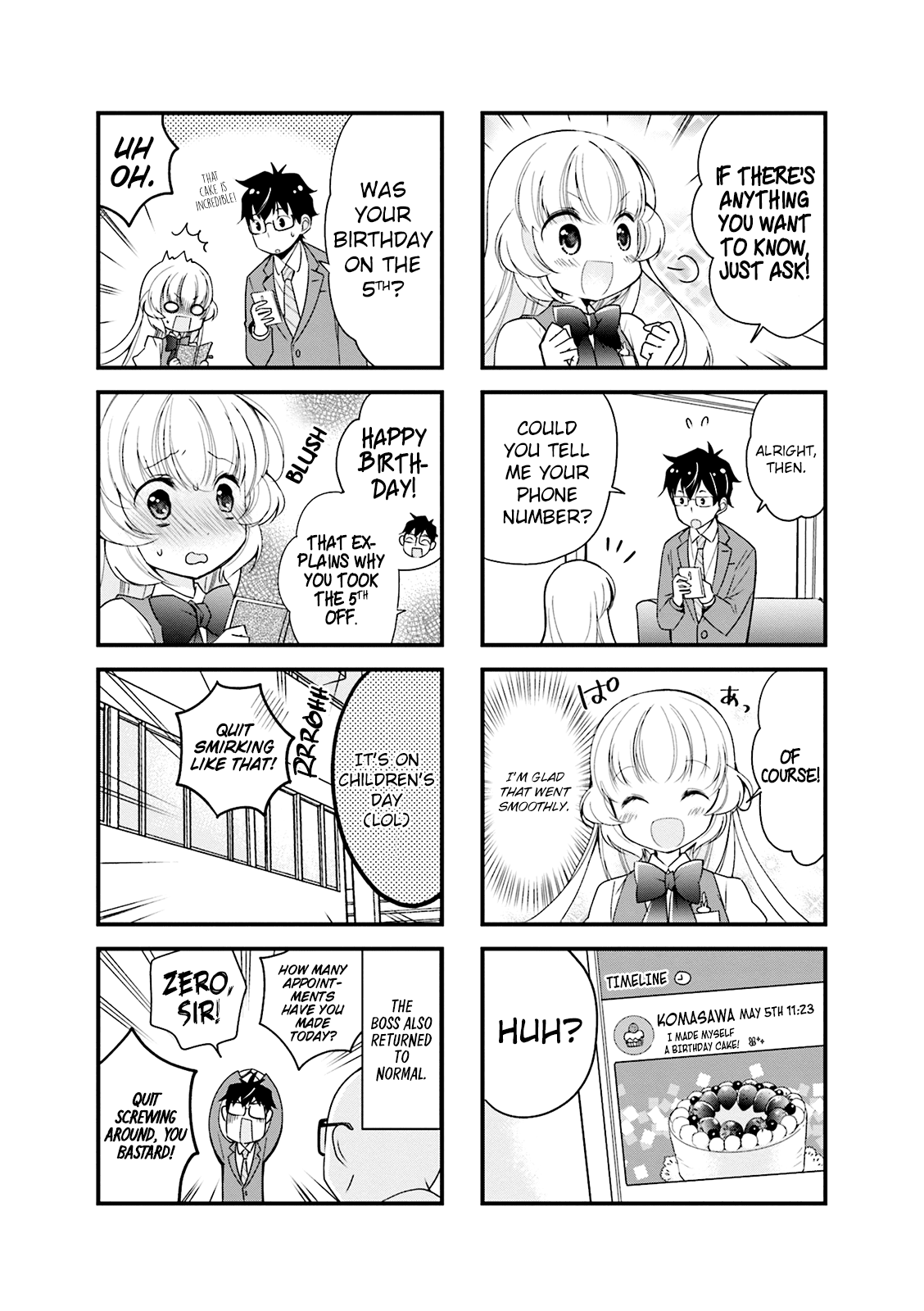 My Short Senpai Is Way Too Cute Chapter 7 page 9 - Chapter 7