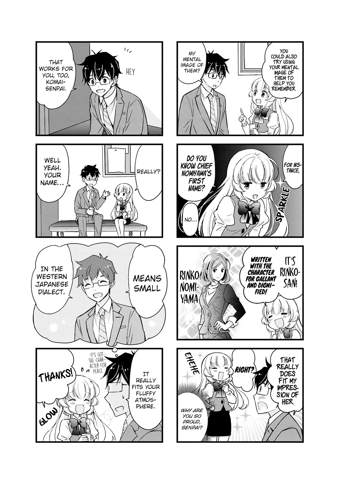 My Short Senpai Is Way Too Cute Chapter 8 page 6 - Chapter 8
