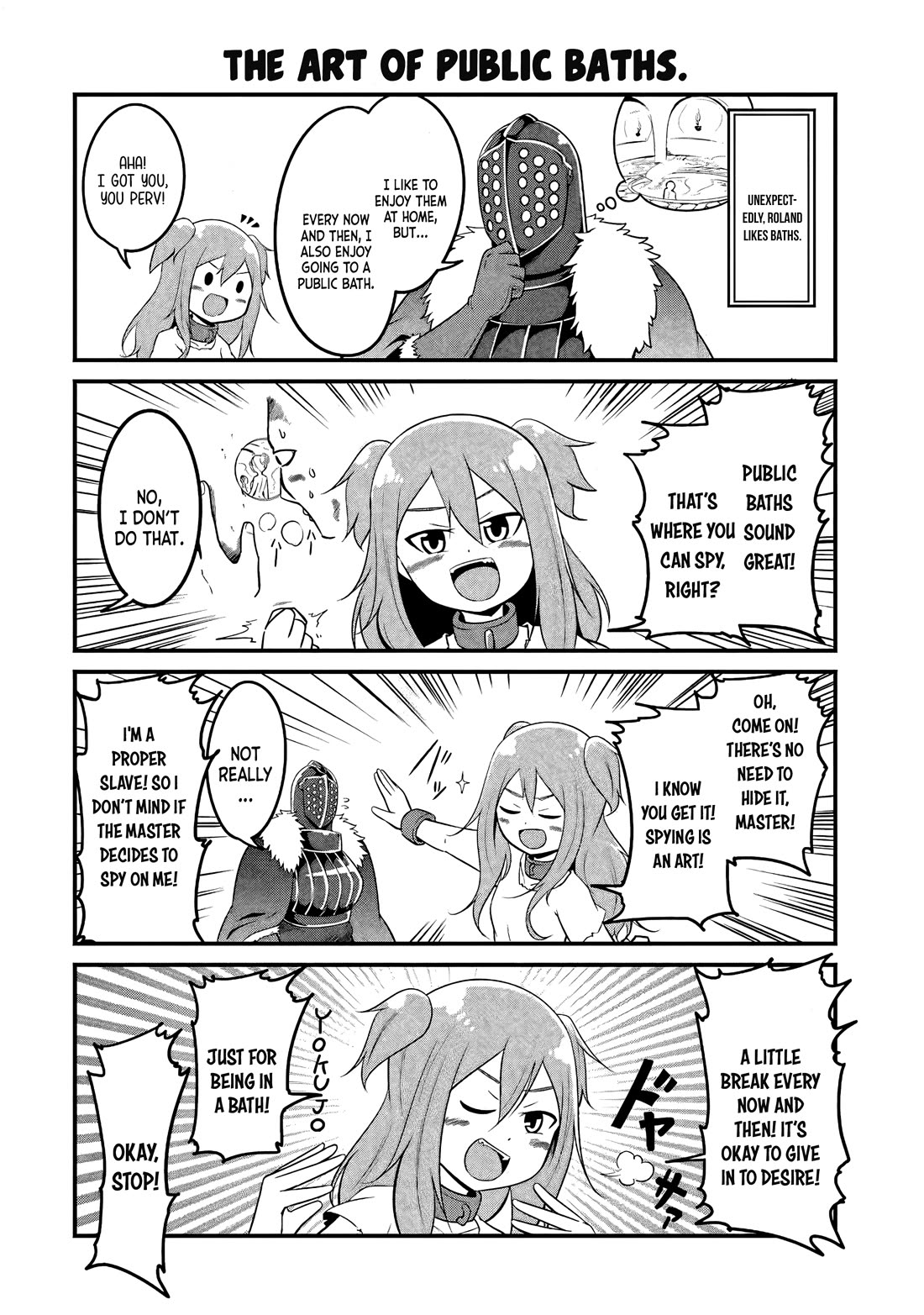 My Slave is Way Too Cheerful Chapter 10.5 page 11 - Chapter 10.5: 4-Koma Extras