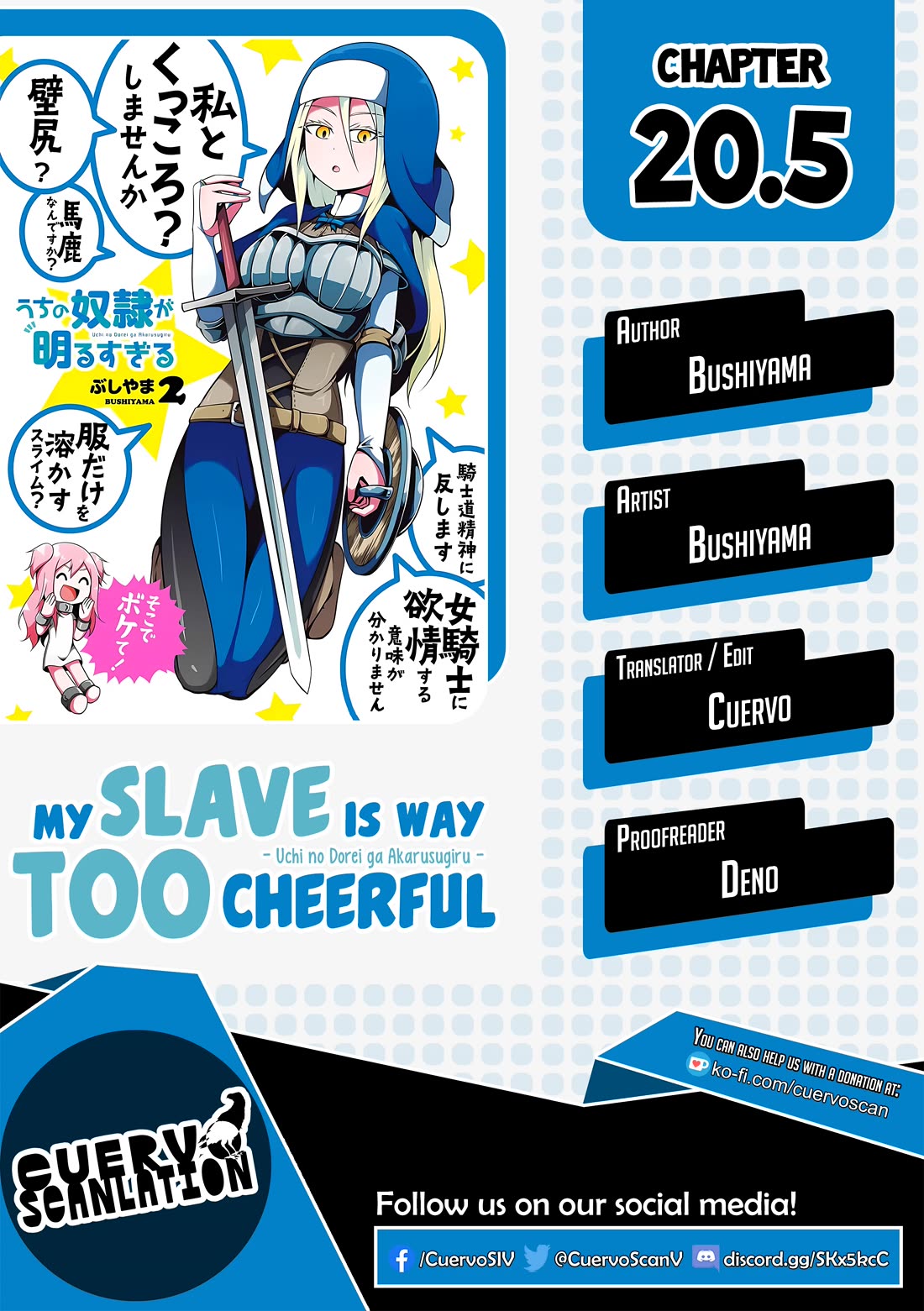 My Slave is Way Too Cheerful Chapter 20.5 page 1 - Chapter 20.5