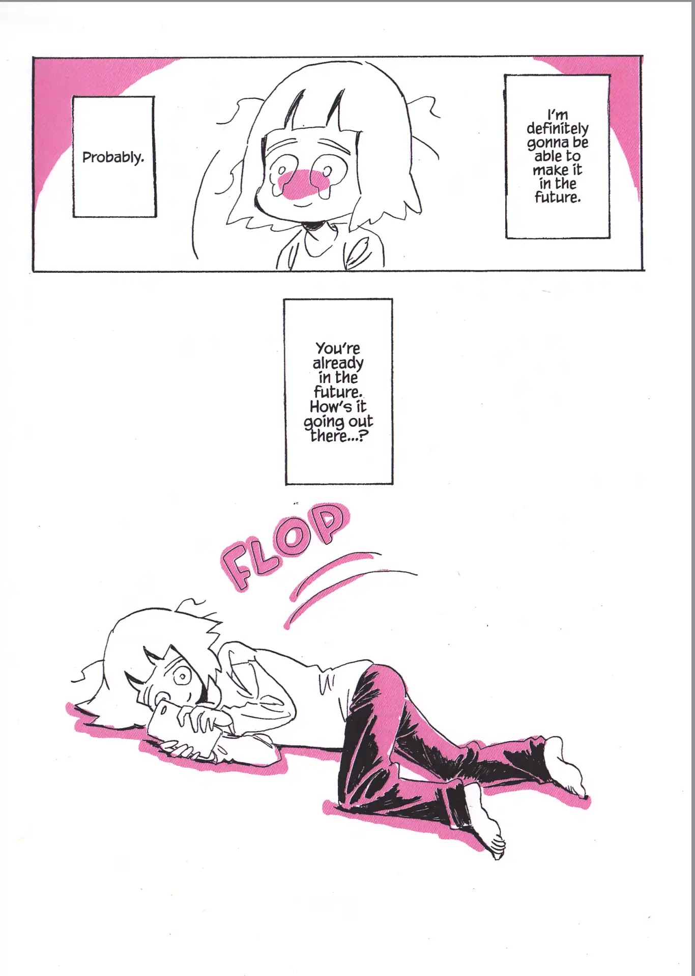 My Solo Exchange Diary Chapter 24.6 page 10 - Vol.2 Epilogue 2
