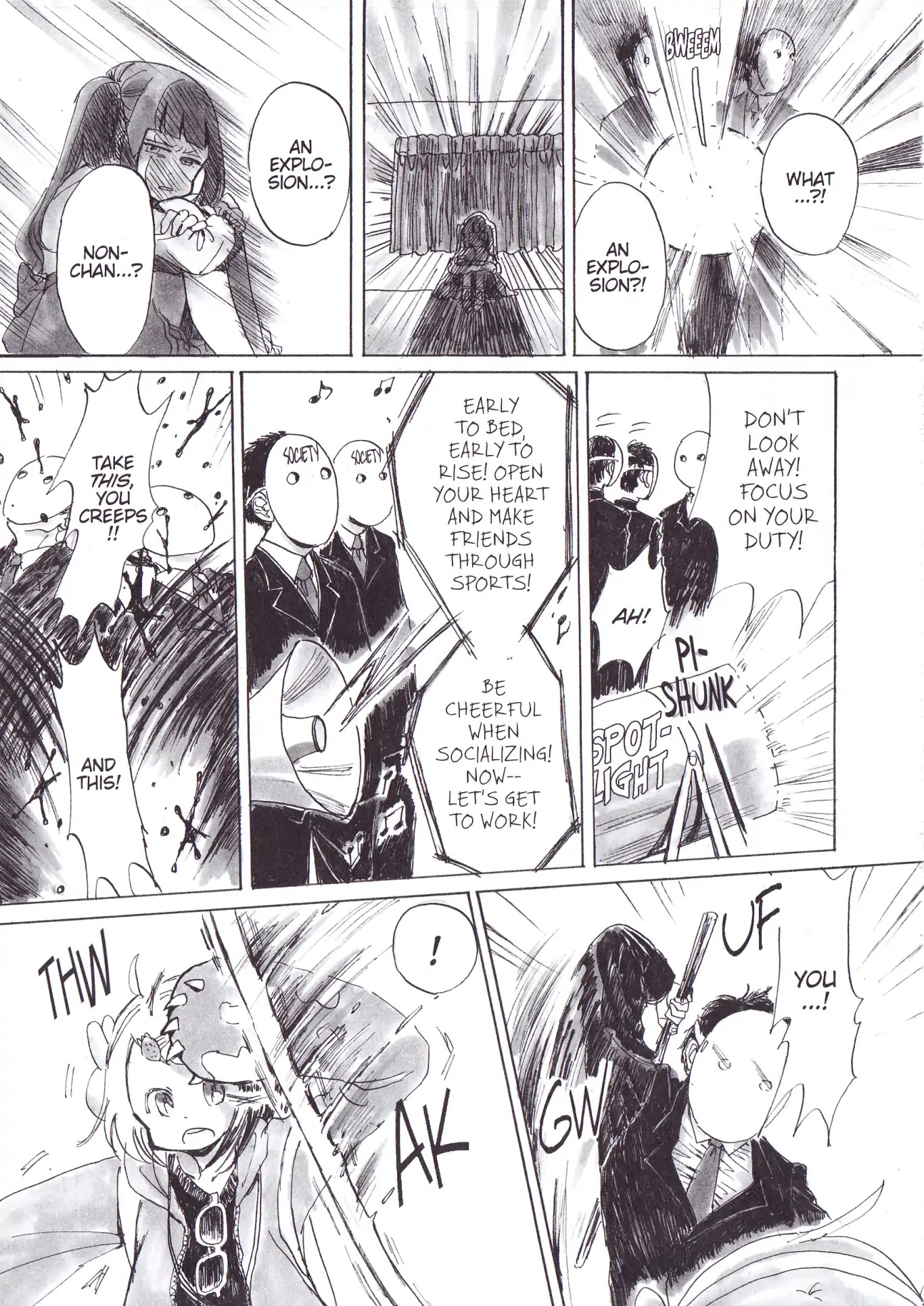 My Solo Exchange Diary Chapter 24.7 page 12 - Vol.2 Chika-chan's Depression [END]