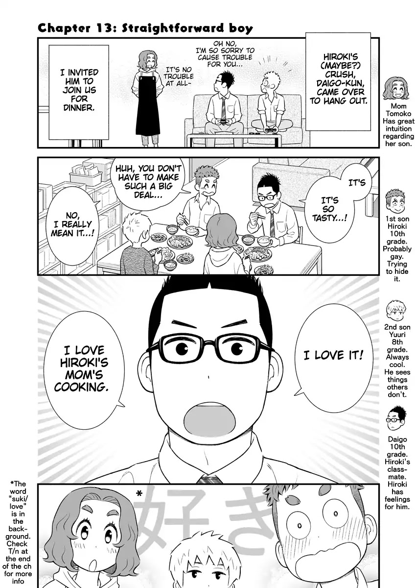 My Son Is Probably Gay Chapter 13 page 1 - Chapter 13