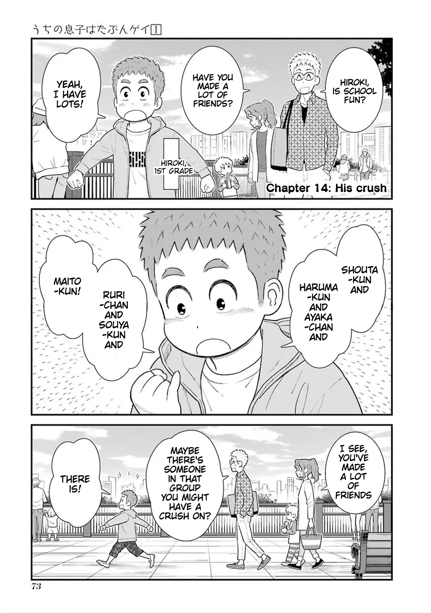 My Son Is Probably Gay Chapter 14 page 1 - Chapter 14