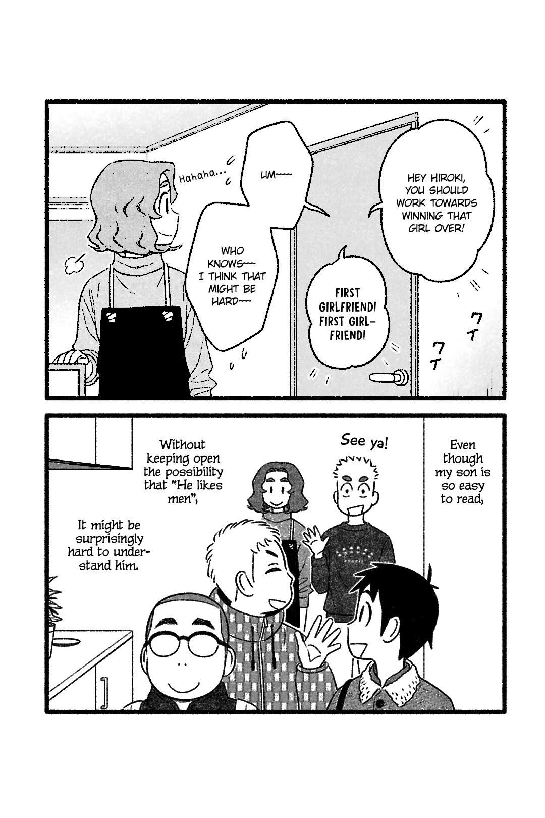 My Son Is Probably Gay Chapter 28 page 5 - Chapter 28: Love Talk