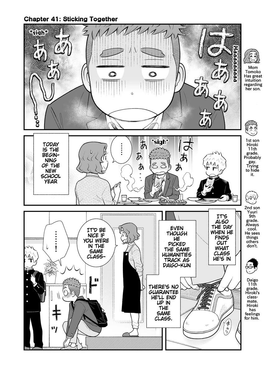 My Son Is Probably Gay Chapter 41 page 1 - Chapter 41: Sticking Together