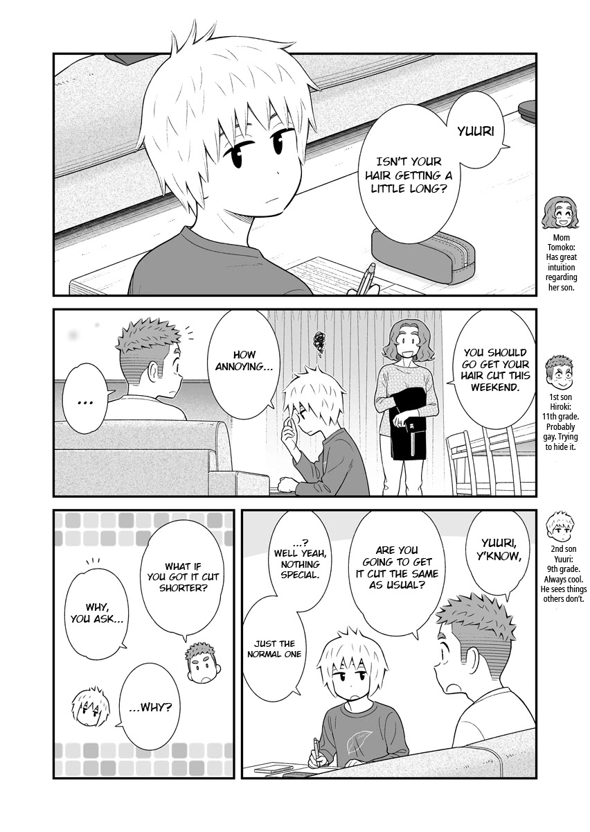 My Son Is Probably Gay Chapter 46 page 1 - Chapter 46: Hairstyle