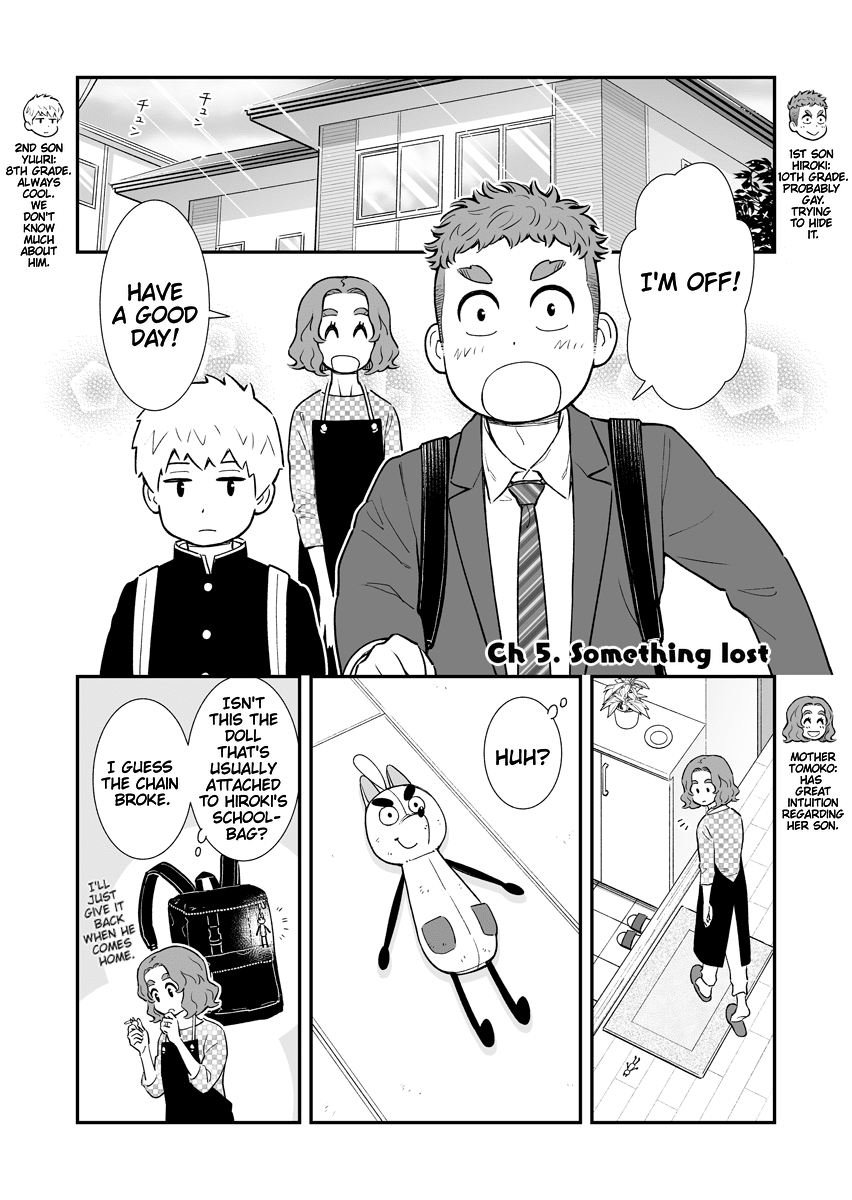My Son Is Probably Gay Chapter 5 page 1 - Chapter 5: Something Lost