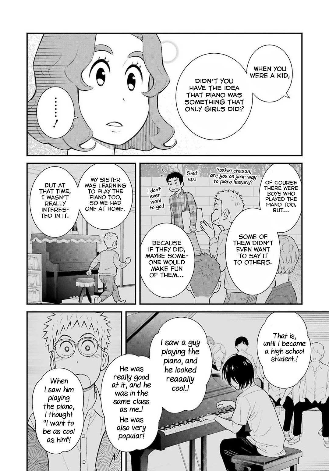 My Son Is Probably Gay Chapter 51 page 2 - Chapter 51: Piano