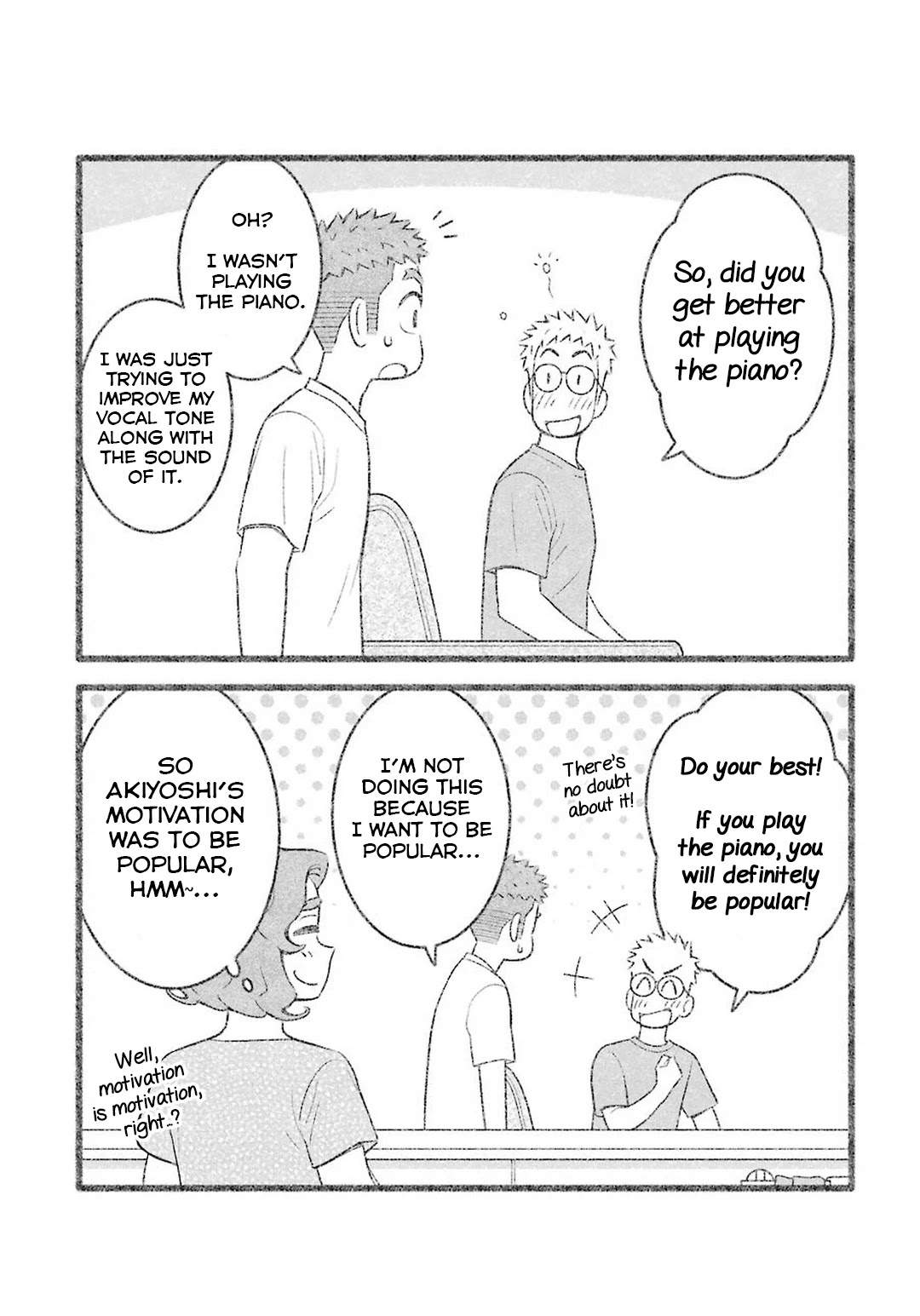 My Son Is Probably Gay Chapter 51 page 5 - Chapter 51: Piano