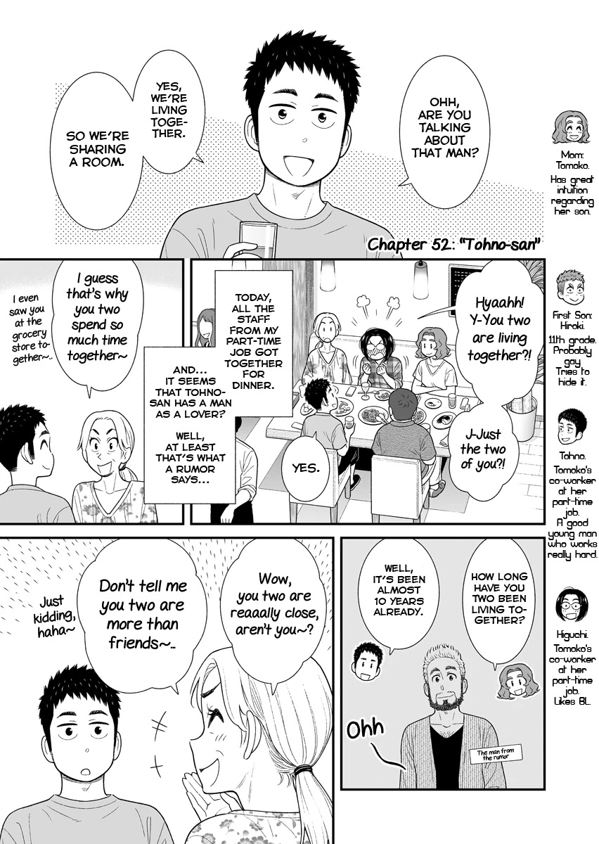 My Son Is Probably Gay Chapter 52 page 1 - Chapter 52: Tohno-san