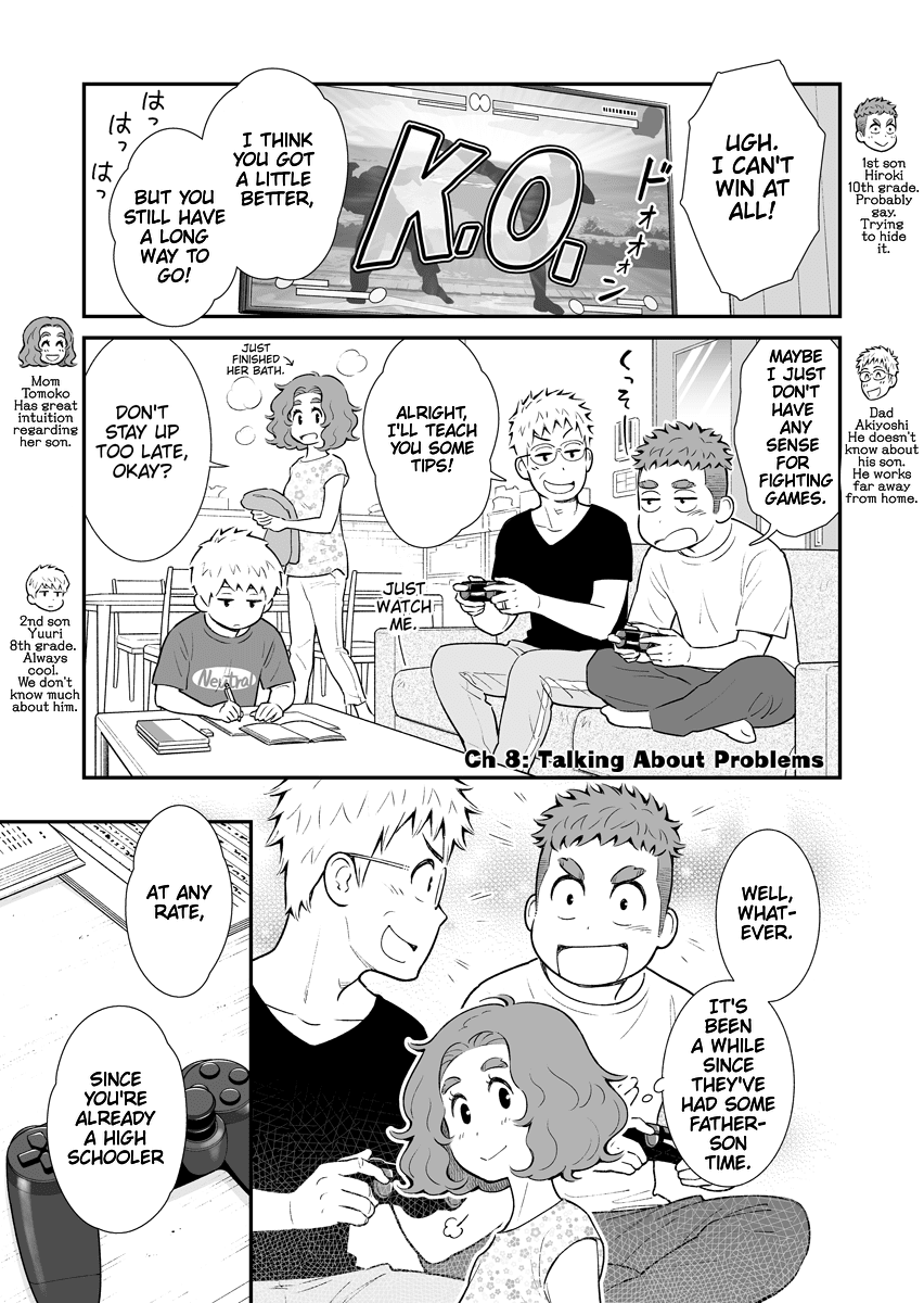My Son Is Probably Gay Chapter 8 page 1 - Chapter 8: Talking About Problems