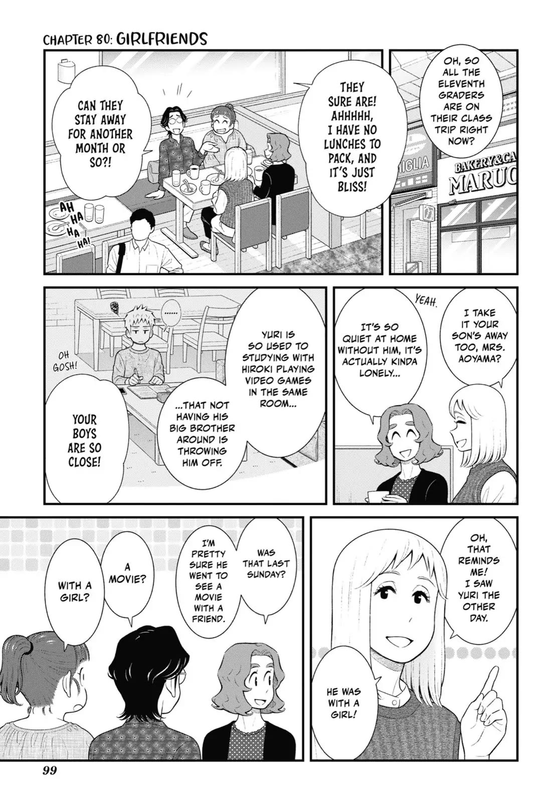 My Son Is Probably Gay Chapter 80 page 1 - Chapter 80: Girl Friends