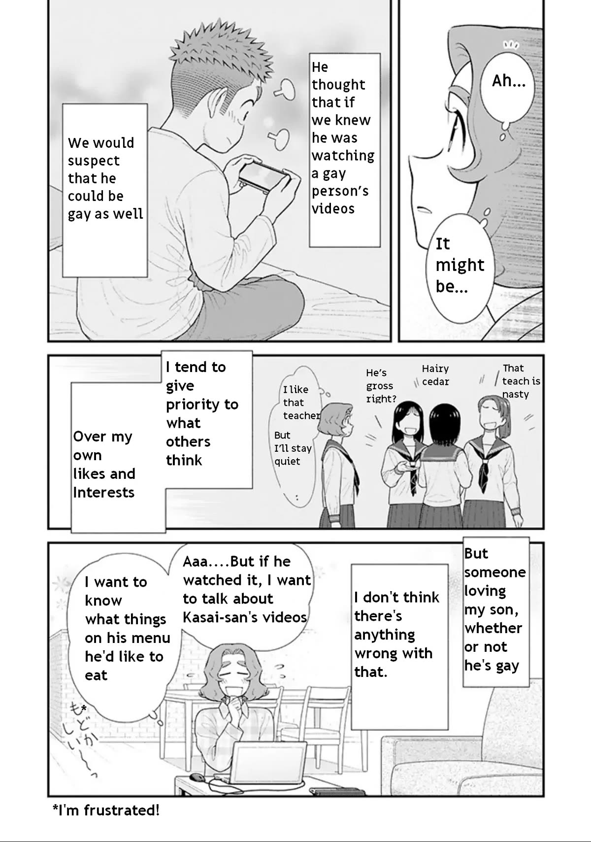 My Son Is Probably Gay Chapter 85 page 4 - Chapter 85: Cooking video