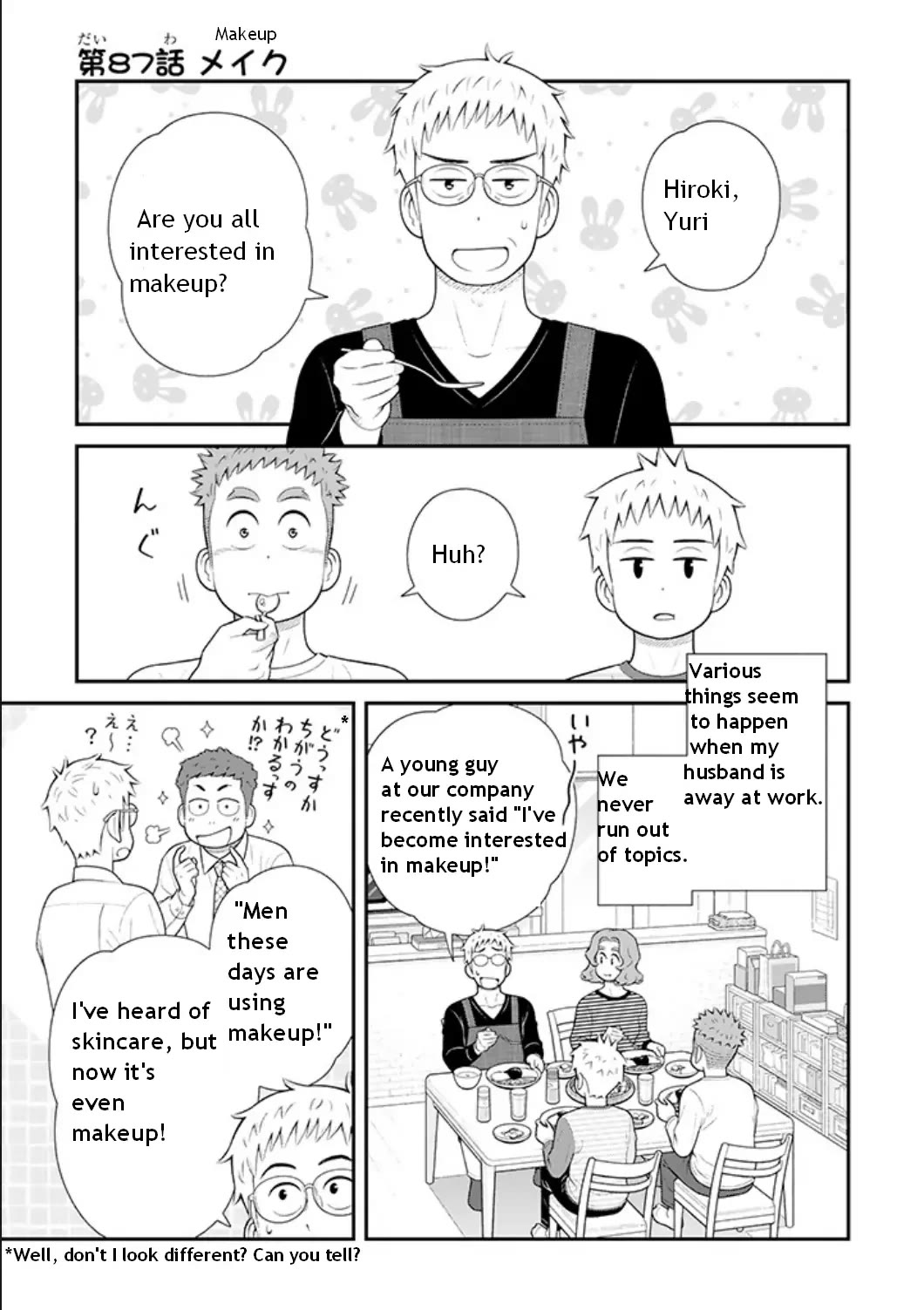 My Son Is Probably Gay Chapter 87 page 1 - Chapter 87: Makeup