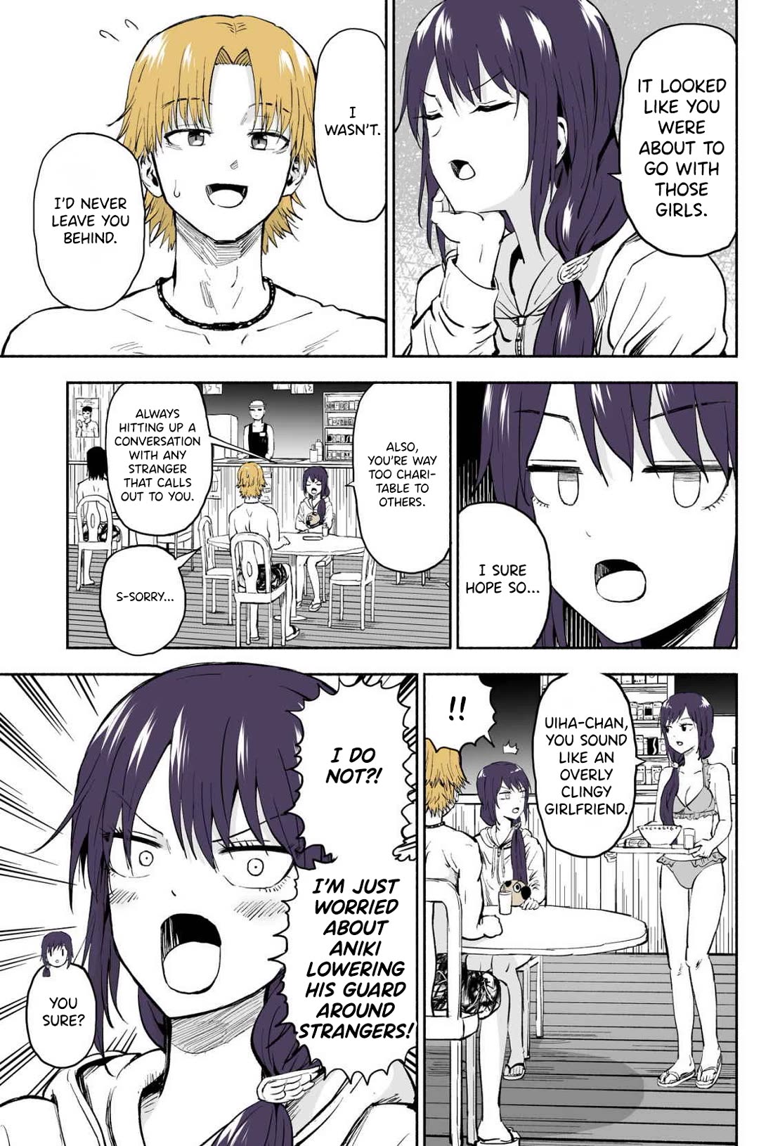 My Spl it Little Sister Chapter 54 page 4 - Chapter 54: Be/ach
