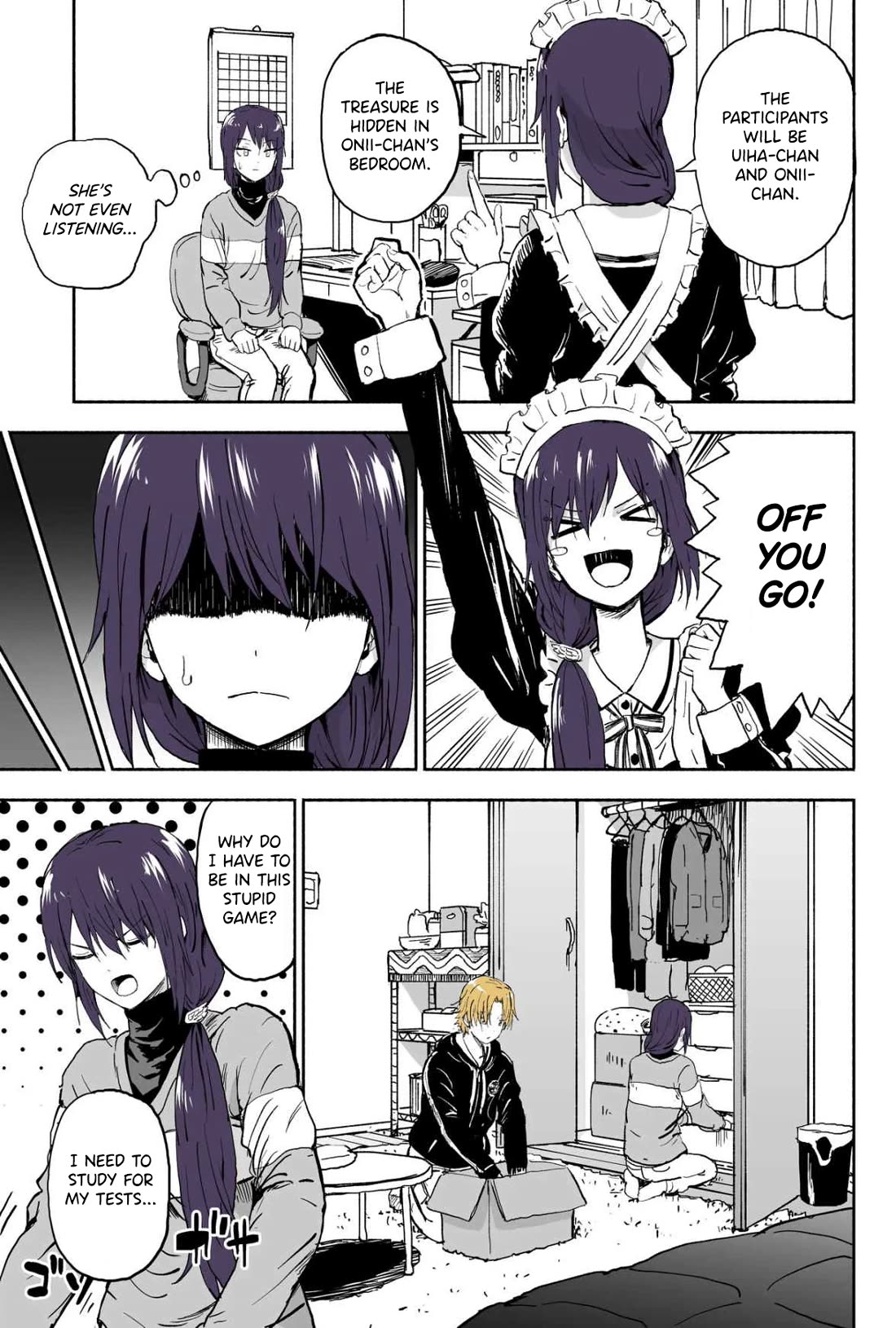 My Spl it Little Sister Chapter 86 page 2 - Chapter 86: Treasure/hunt