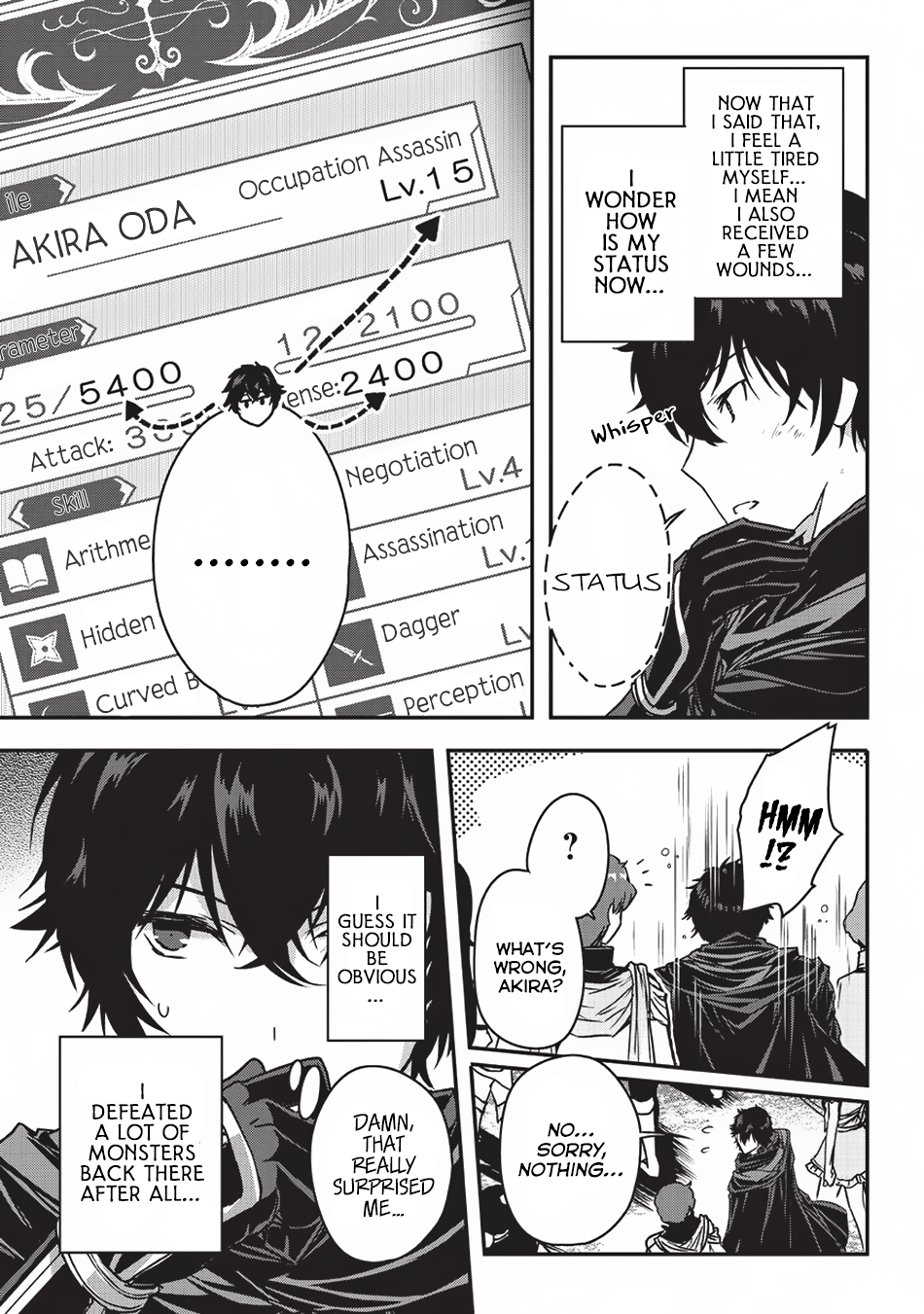 My Status as an Assassin Obviously Exceeds the Brave's Chapter 4 page 14 - Chapter 4: Trap (3) - Part 1