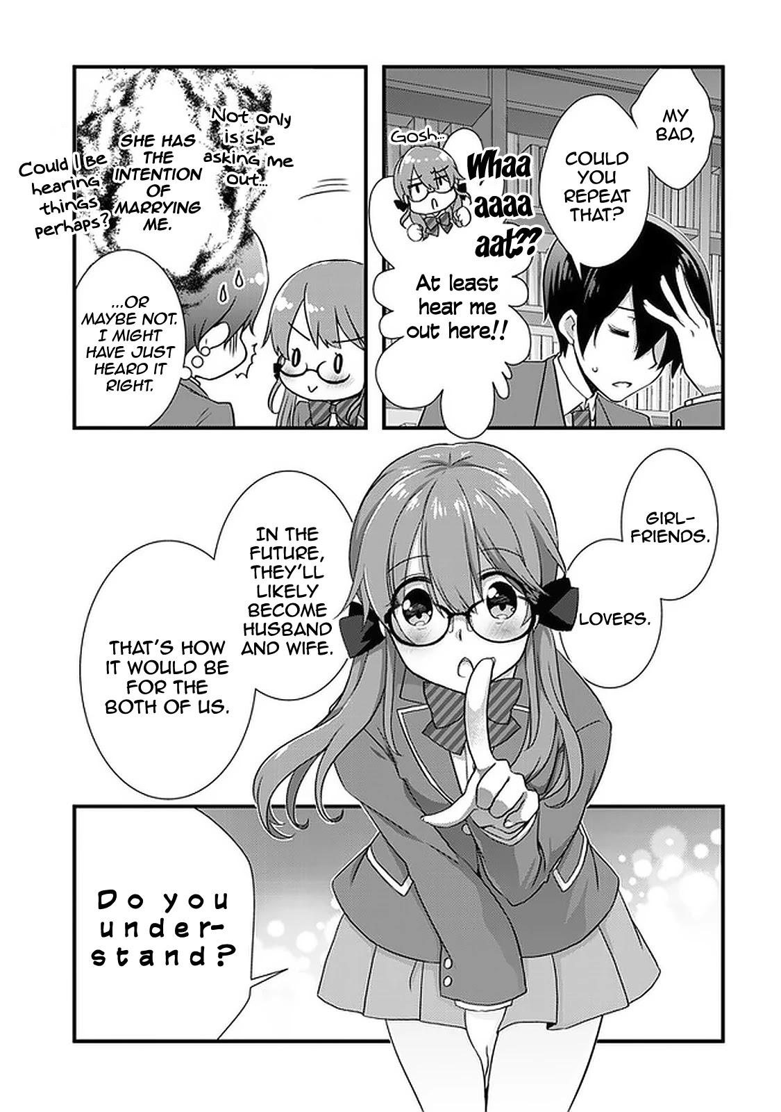 My Stepmom's Daughter Was My Ex-Girlfriend Chapter 16 page 8 - Chapter 16: The former couple will ⬛⬛⬛ (3)