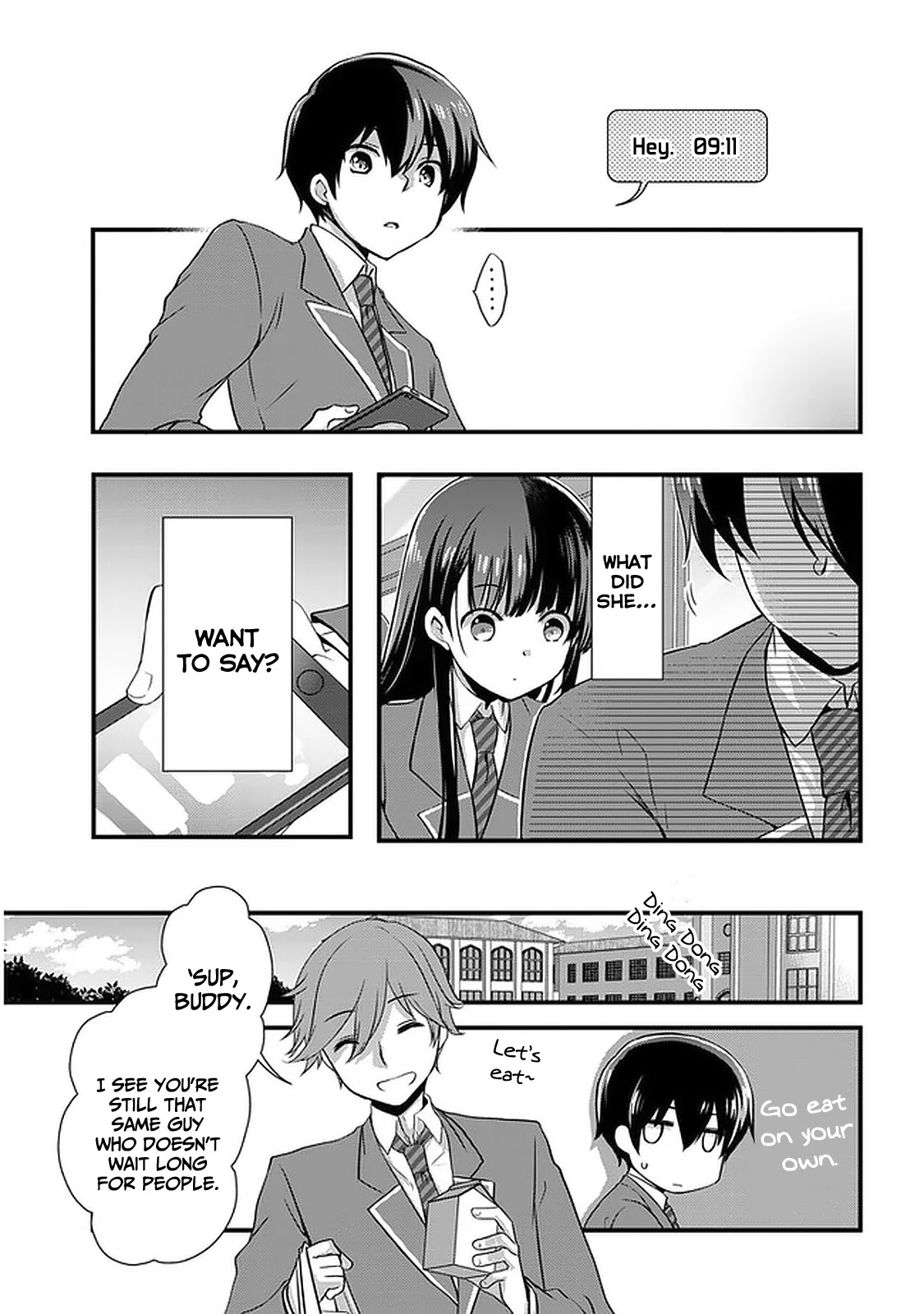 My Stepmom's Daughter Was My Ex-Girlfriend Chapter 21 page 10 - Chapter 21: The ex-couple have a seat exchange (1)