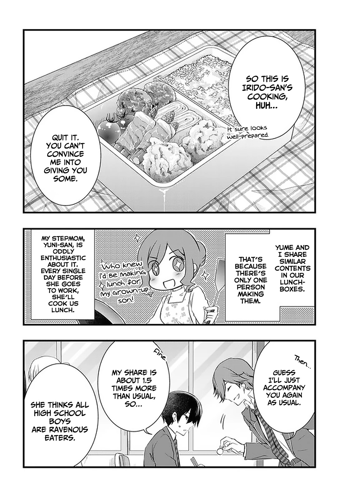 My Stepmom's Daughter Was My Ex-Girlfriend Chapter 21 page 11 - Chapter 21: The ex-couple have a seat exchange (1)
