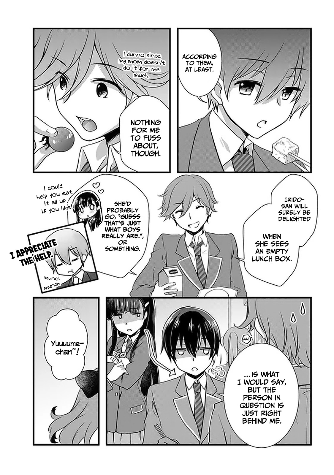 My Stepmom's Daughter Was My Ex-Girlfriend Chapter 21 page 12 - Chapter 21: The ex-couple have a seat exchange (1)