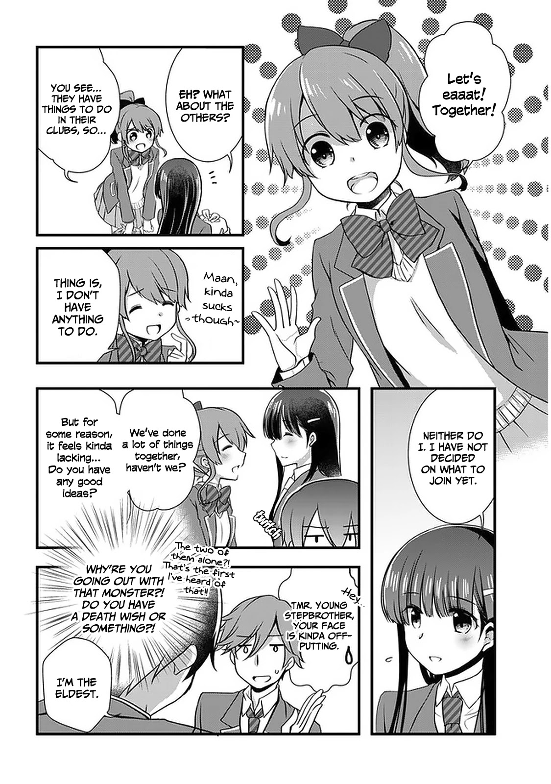 My Stepmom's Daughter Was My Ex-Girlfriend Chapter 21 page 13 - Chapter 21: The ex-couple have a seat exchange (1)