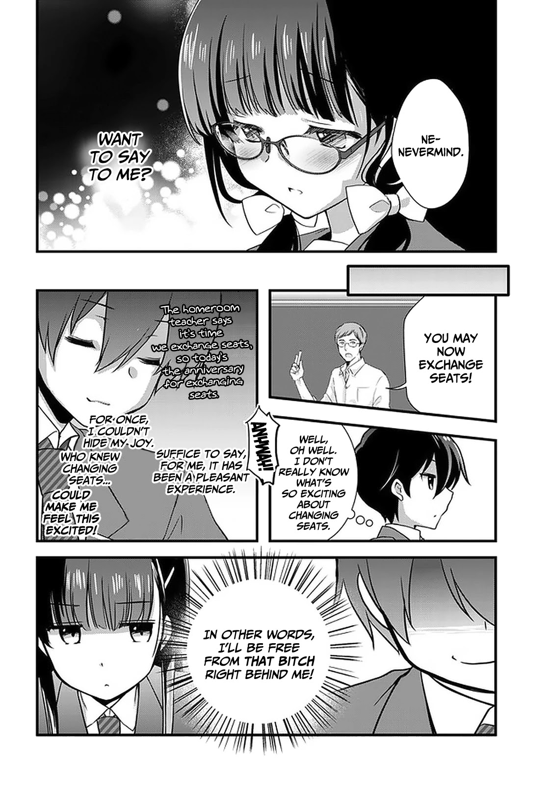 My Stepmom's Daughter Was My Ex-Girlfriend Chapter 21 page 7 - Chapter 21: The ex-couple have a seat exchange (1)