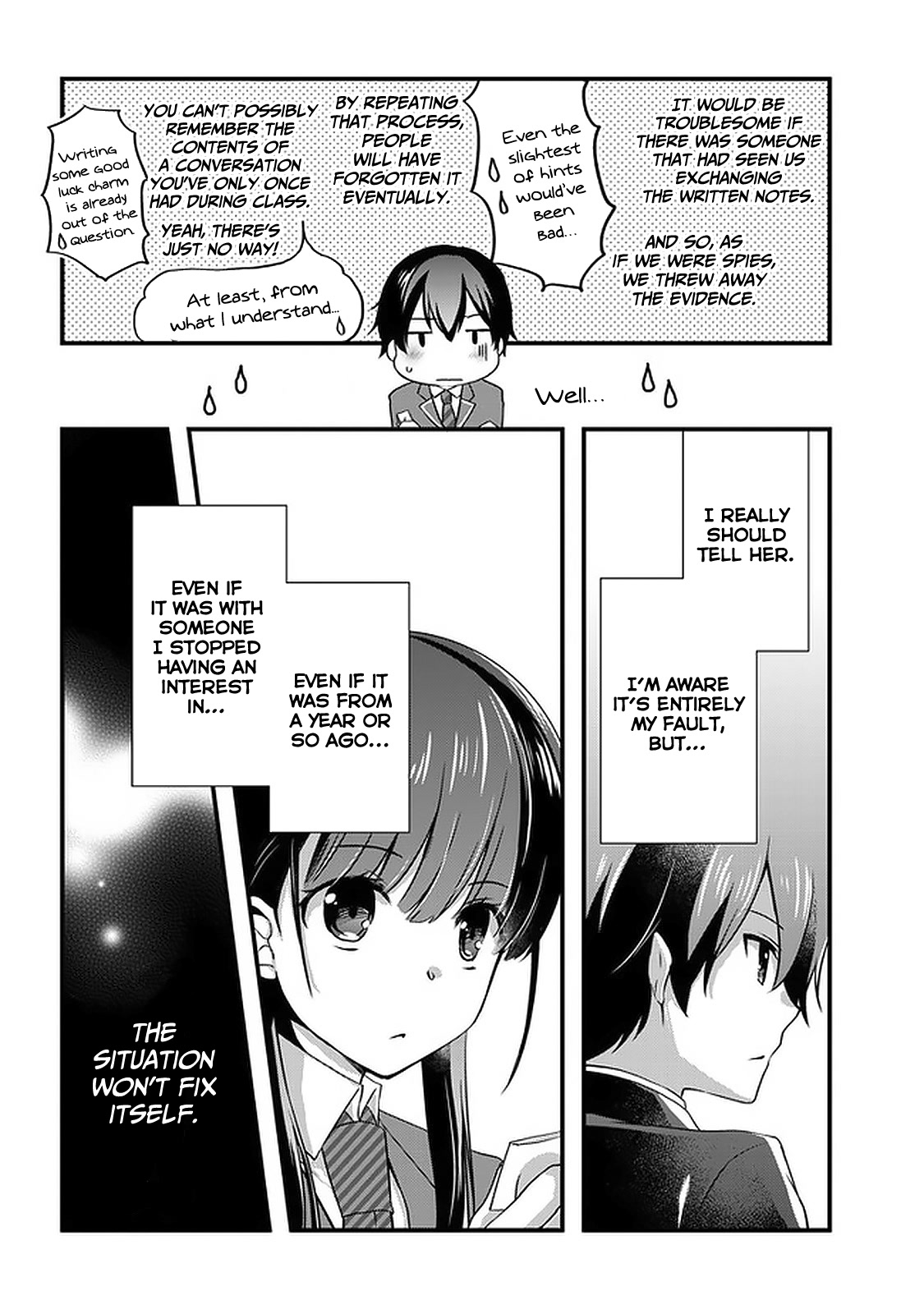 My Stepmom's Daughter Was My Ex-Girlfriend Chapter 22 page 13 - Chapter 22: The ex-couple have a seat exchange (2)