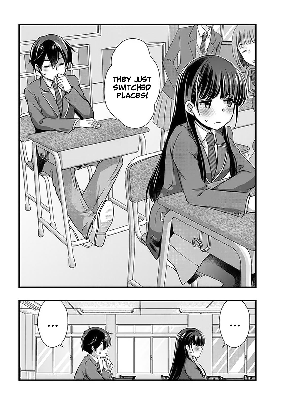 My Stepmom's Daughter Was My Ex-Girlfriend Chapter 22 page 15 - Chapter 22: The ex-couple have a seat exchange (2)