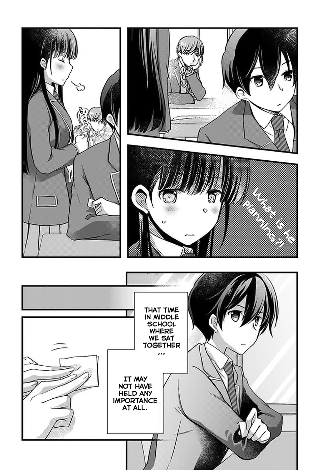 My Stepmom's Daughter Was My Ex-Girlfriend Chapter 22 page 9 - Chapter 22: The ex-couple have a seat exchange (2)