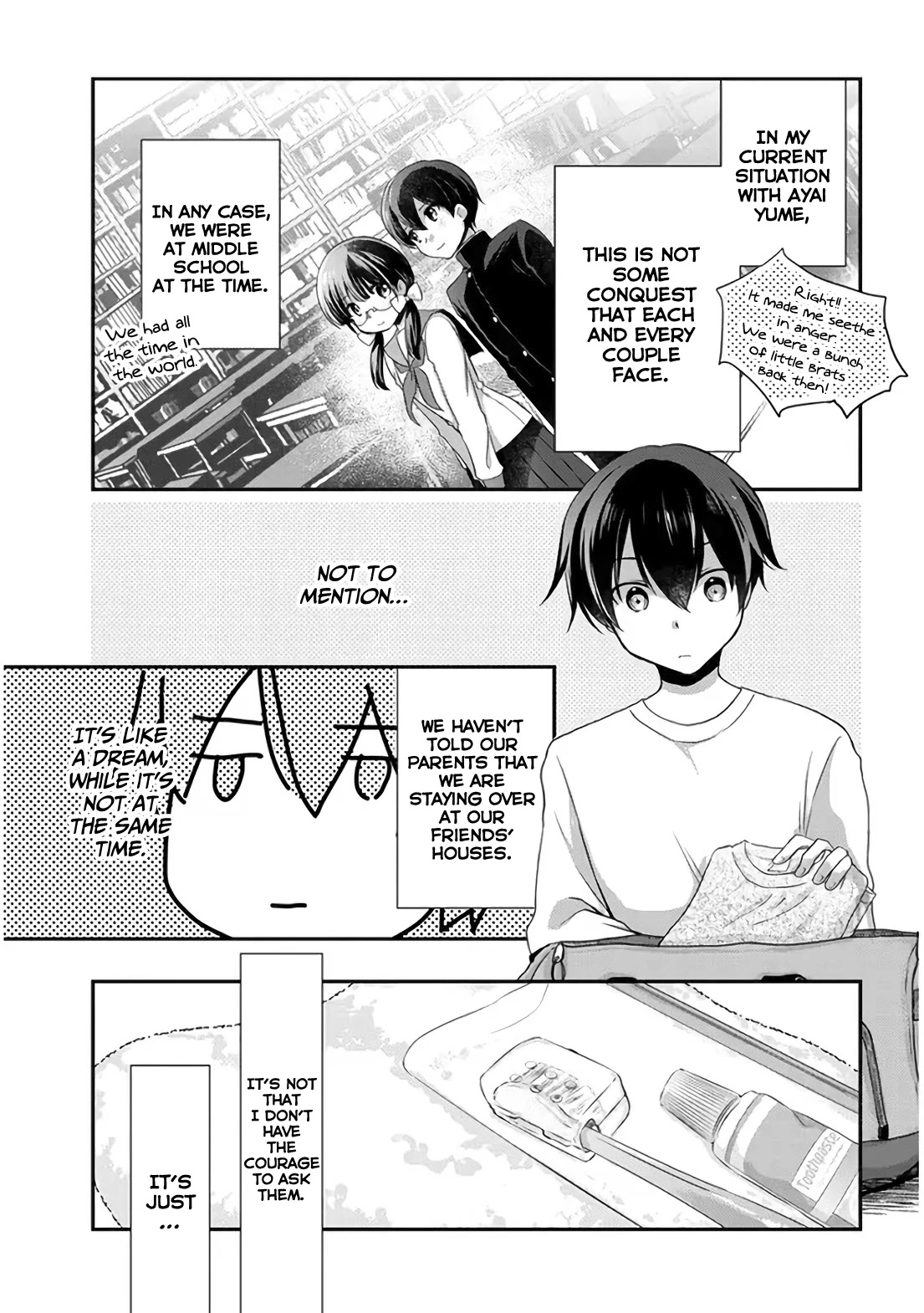 My Stepmom's Daughter Was My Ex-Girlfriend Chapter 26 page 4 - Chapter 26: The ex-couple have a sleepower