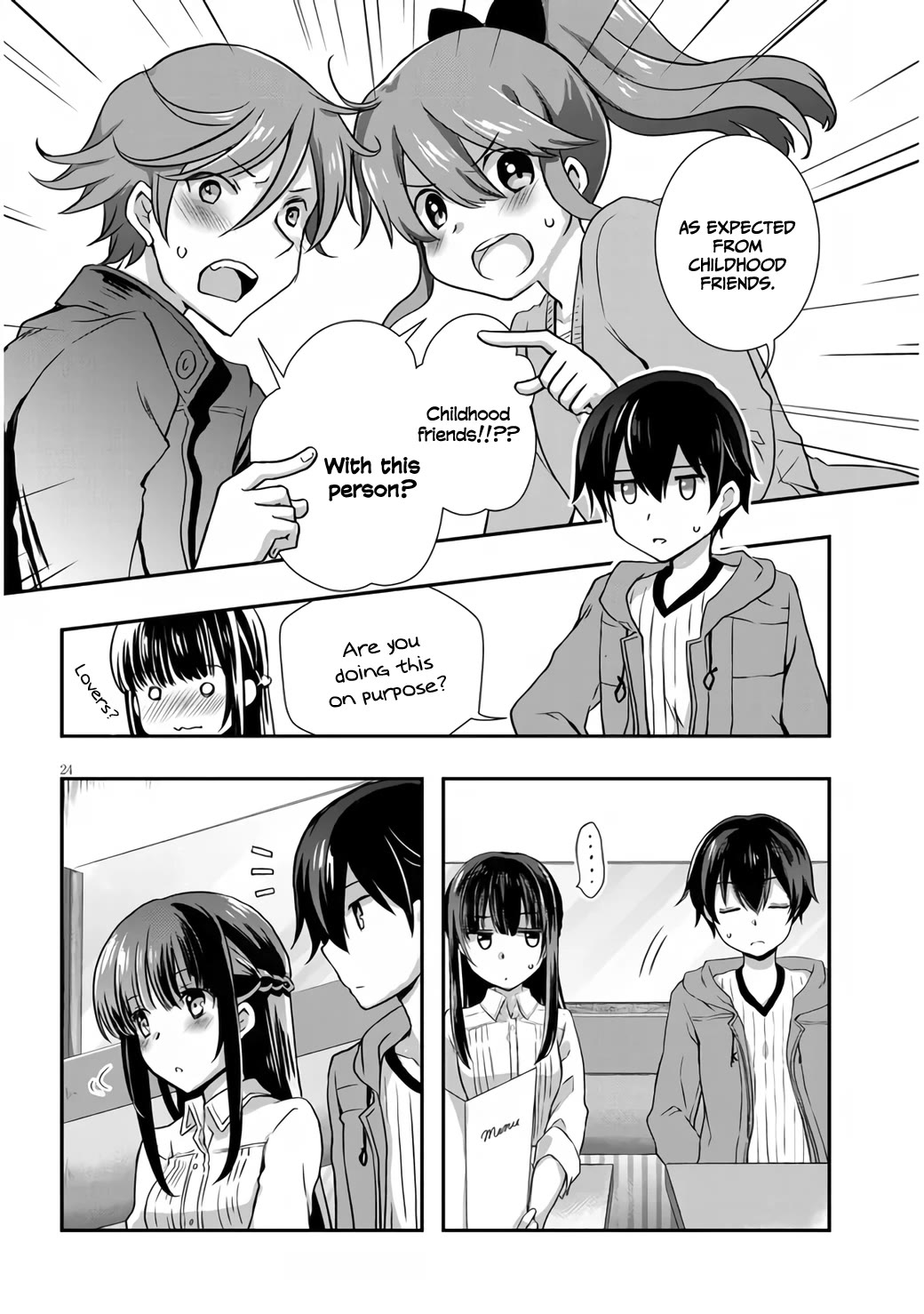 My Stepmom's Daughter Was My Ex-Girlfriend Chapter 27 page 25 - Chapter 27: The ex-couple have a sleepower (2)