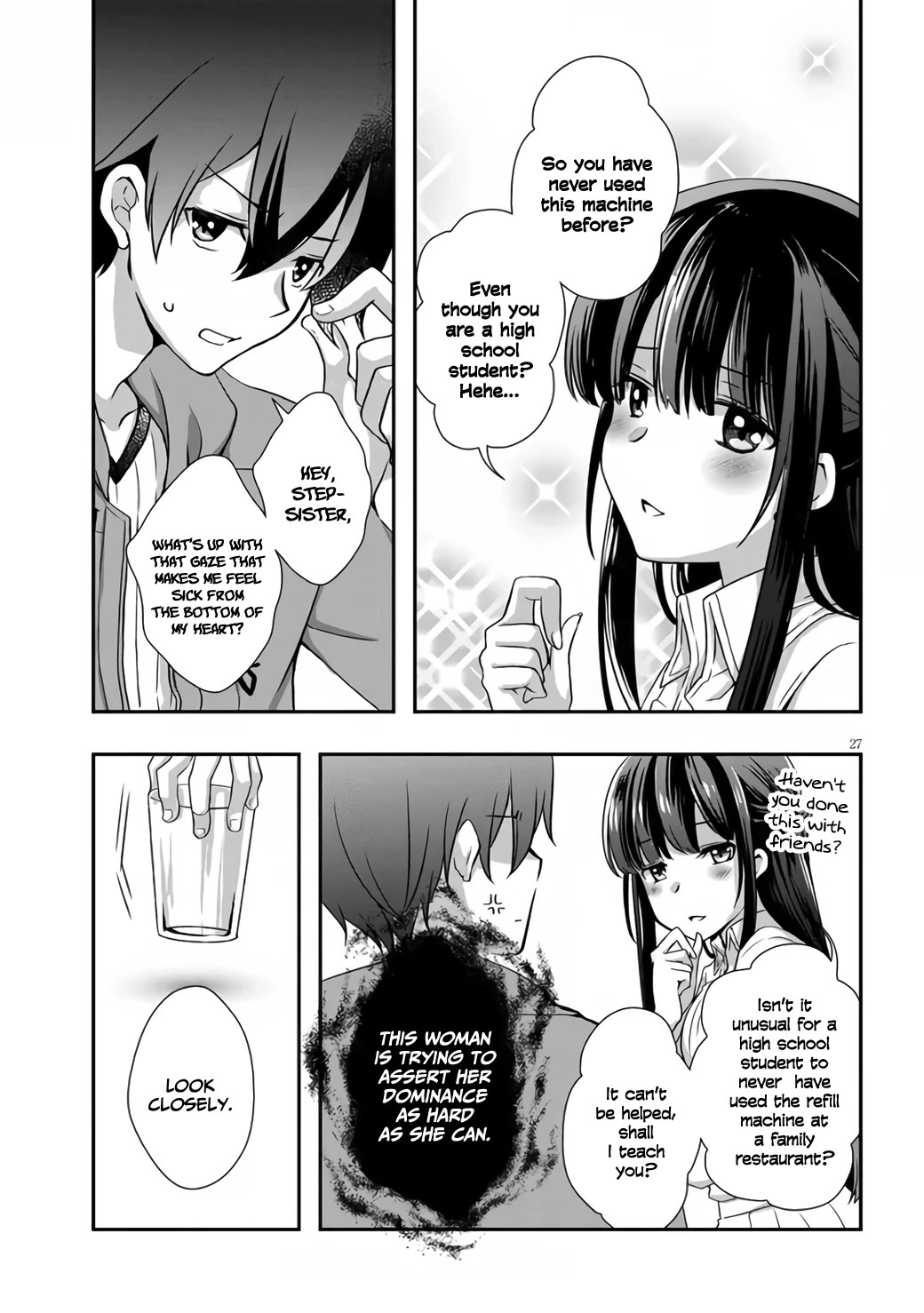My Stepmom's Daughter Was My Ex-Girlfriend Chapter 27 page 28 - Chapter 27: The ex-couple have a sleepower (2)