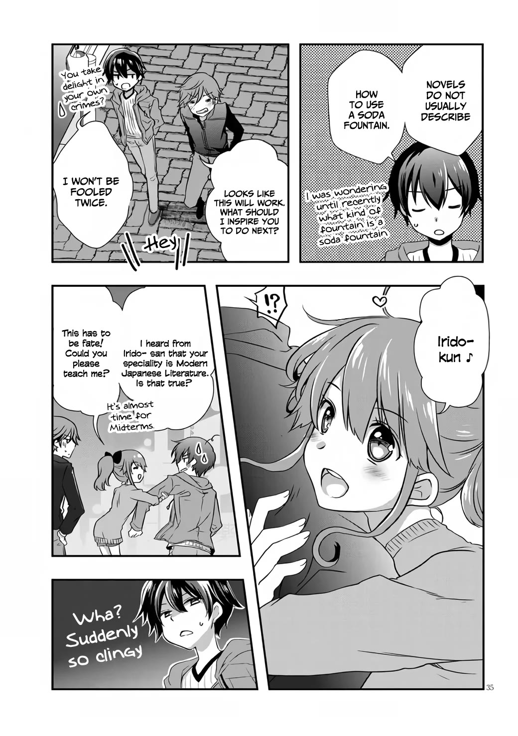 My Stepmom's Daughter Was My Ex-Girlfriend Chapter 27 page 35 - Chapter 27: The ex-couple have a sleepower (2)