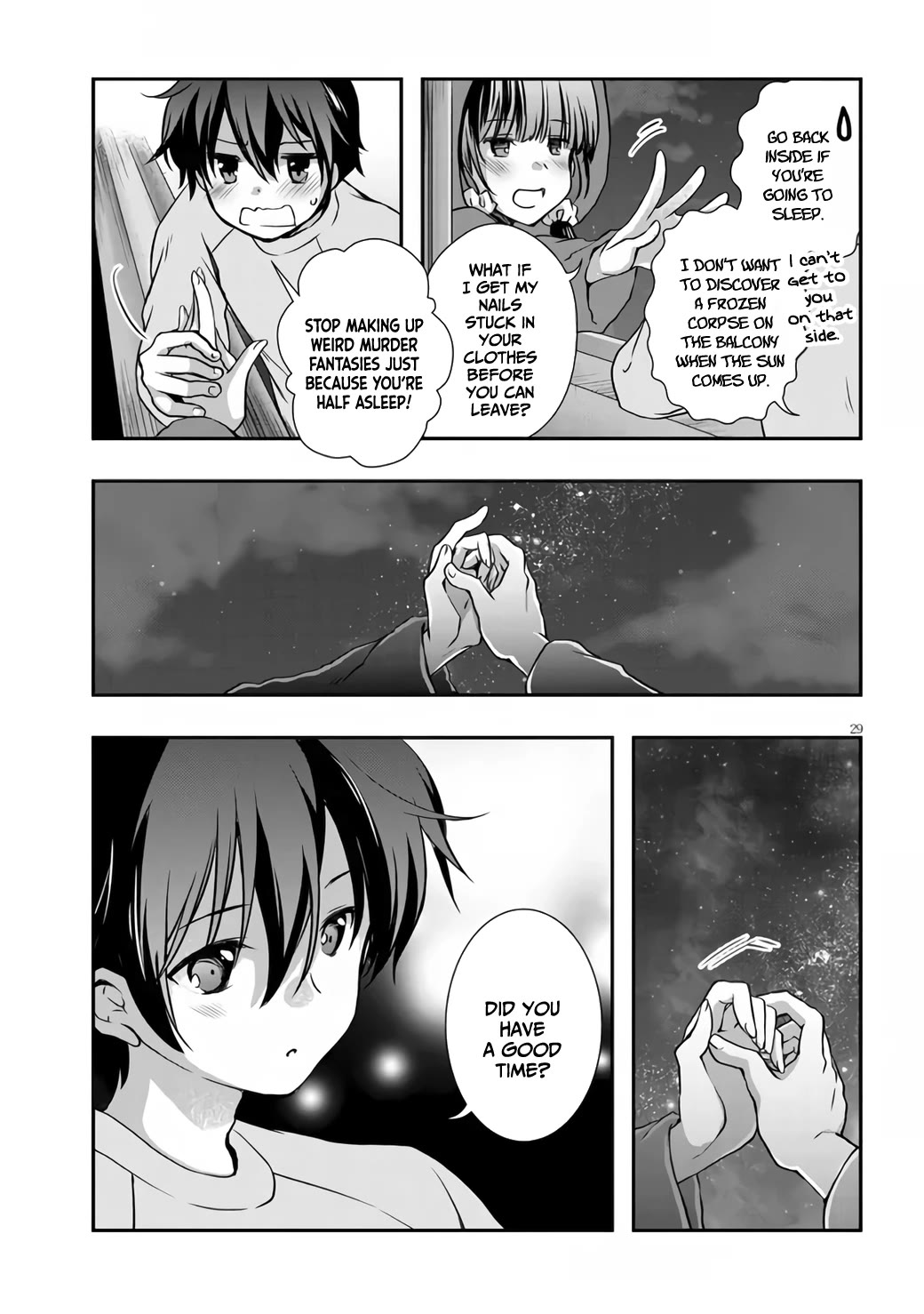 My Stepmom's Daughter Was My Ex-Girlfriend Chapter 28 page 30 - Chapter 28: The ex-couple have a sleepover (3)