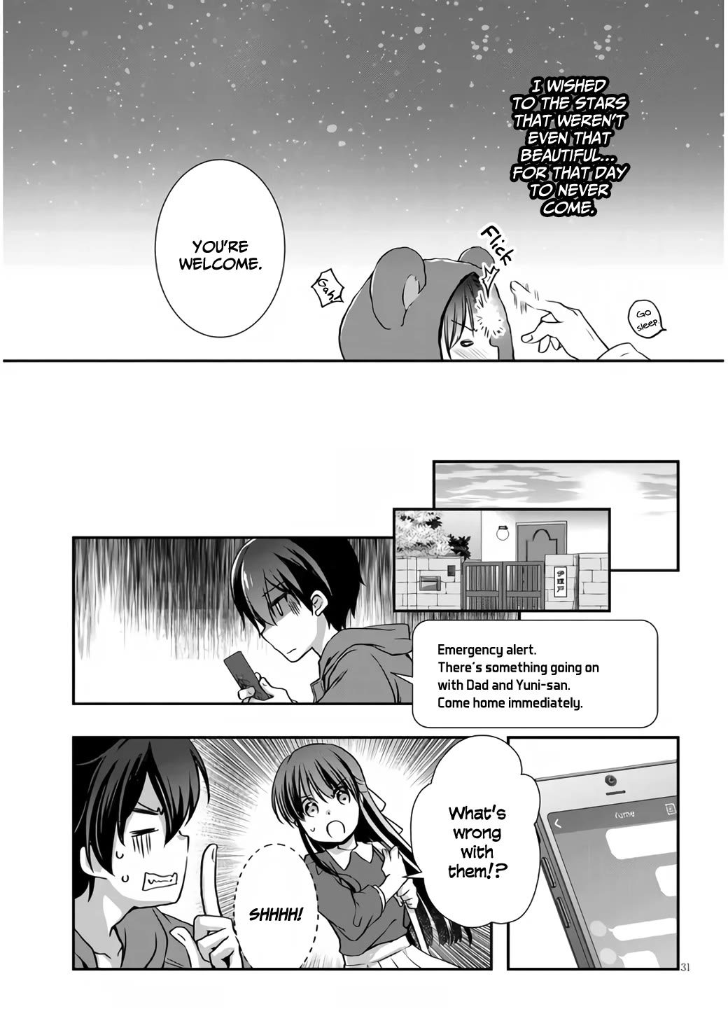 My Stepmom's Daughter Was My Ex-Girlfriend Chapter 28 page 32 - Chapter 28: The ex-couple have a sleepover (3)