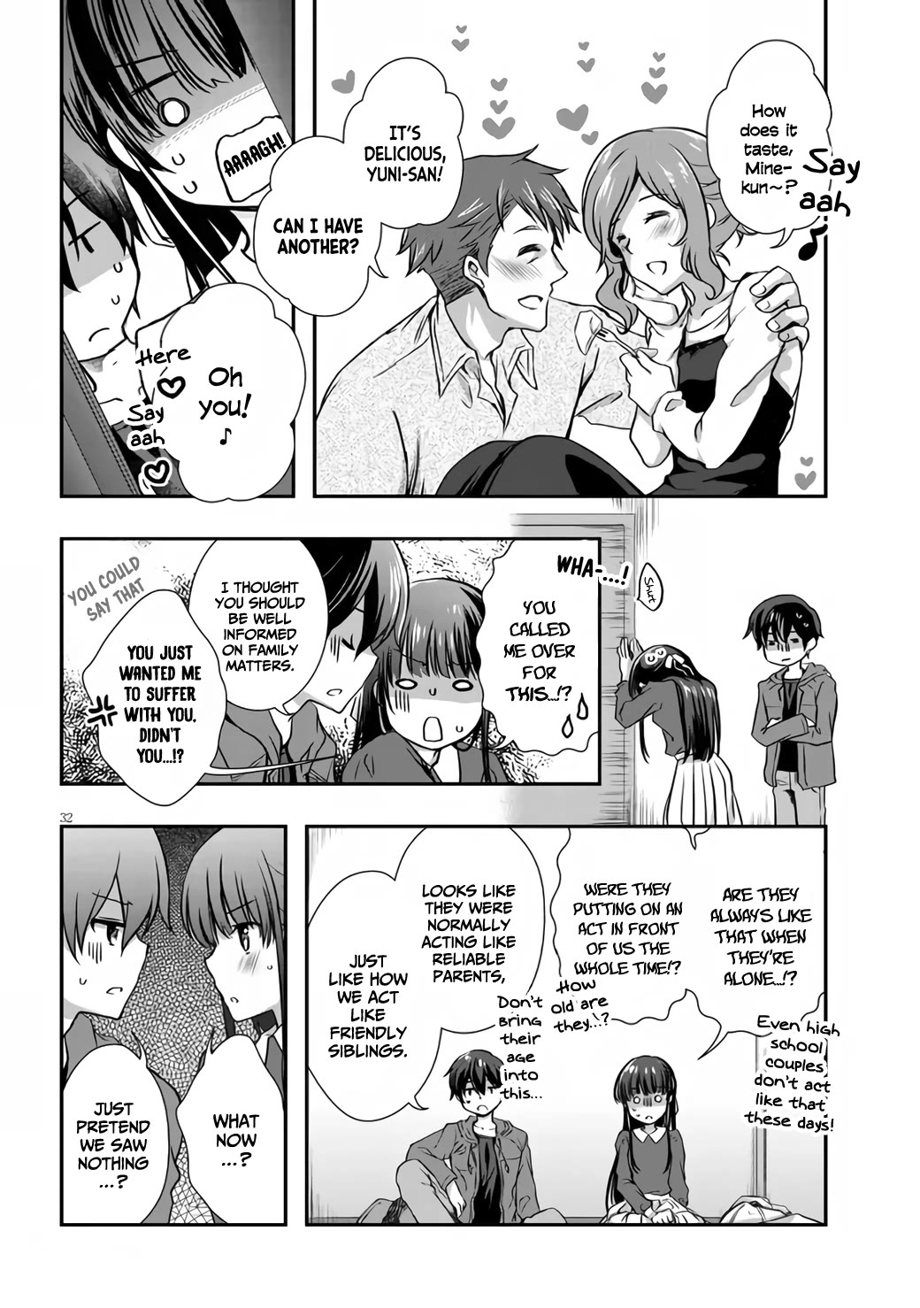 My Stepmom's Daughter Was My Ex-Girlfriend Chapter 28 page 33 - Chapter 28: The ex-couple have a sleepover (3)
