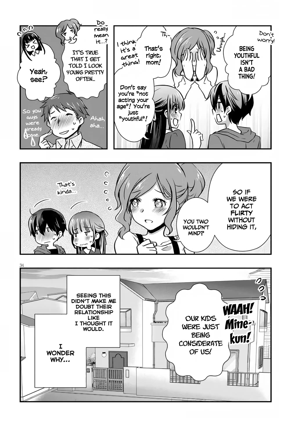 My Stepmom's Daughter Was My Ex-Girlfriend Chapter 28 page 35 - Chapter 28: The ex-couple have a sleepover (3)