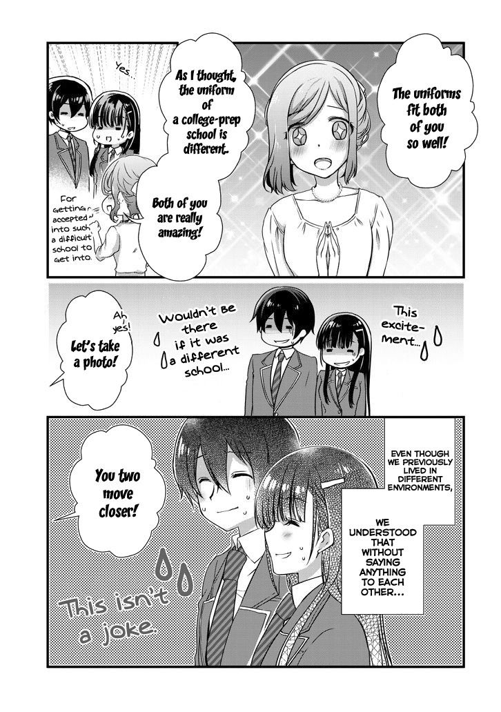 My Stepmom's Daughter Was My Ex-Girlfriend Chapter 5.1 page 12 - Chapter 5.1: The Ex-couple Enters School (1)