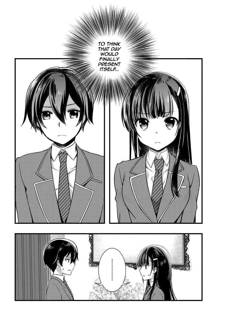 My Stepmom's Daughter Was My Ex-Girlfriend Chapter 5.1 page 9 - Chapter 5.1: The Ex-couple Enters School (1)