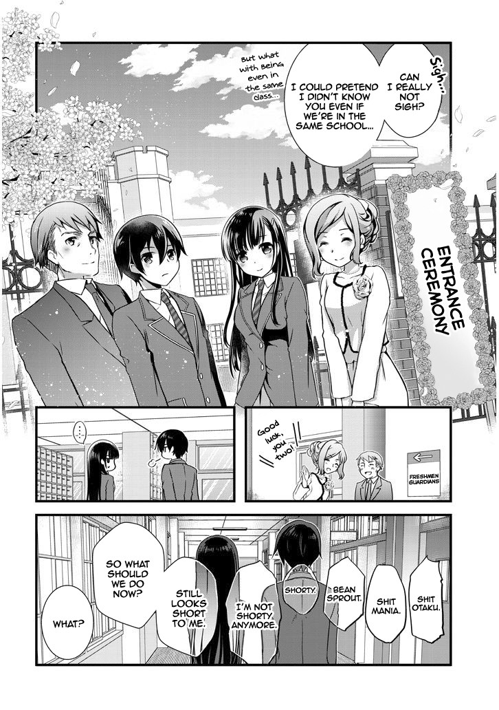 My Stepmom's Daughter Was My Ex-Girlfriend Chapter 5.2 page 4 - Chapter 5.2: The Ex-couple Enters School (1)