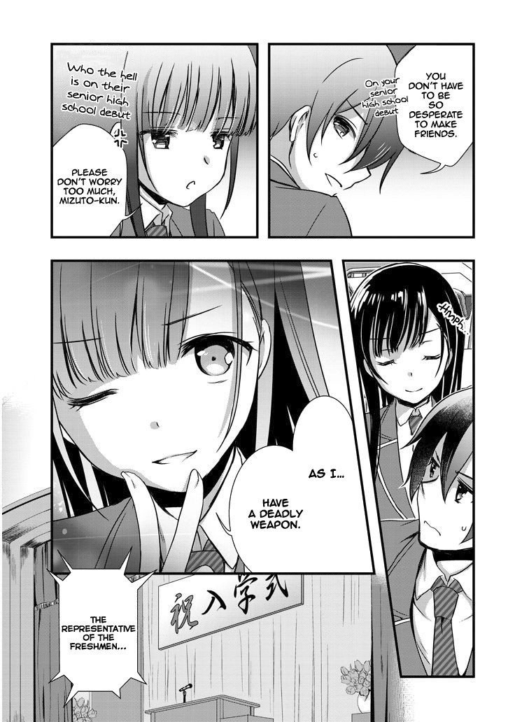 My Stepmom's Daughter Was My Ex-Girlfriend Chapter 5.2 page 7 - Chapter 5.2: The Ex-couple Enters School (1)