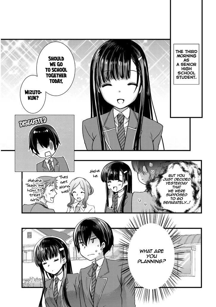My Stepmom's Daughter Was My Ex-Girlfriend Chapter 6.1 page 10 - Chapter 6.1: The Ex-couple Enters School