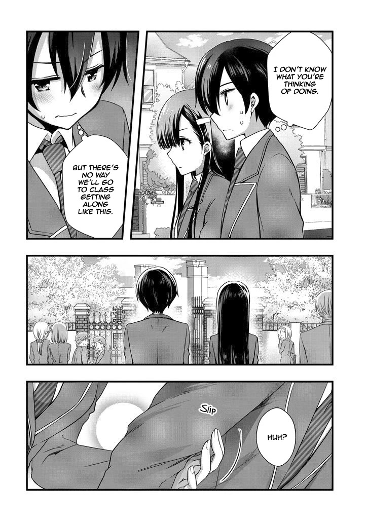My Stepmom's Daughter Was My Ex-Girlfriend Chapter 6.1 page 11 - Chapter 6.1: The Ex-couple Enters School