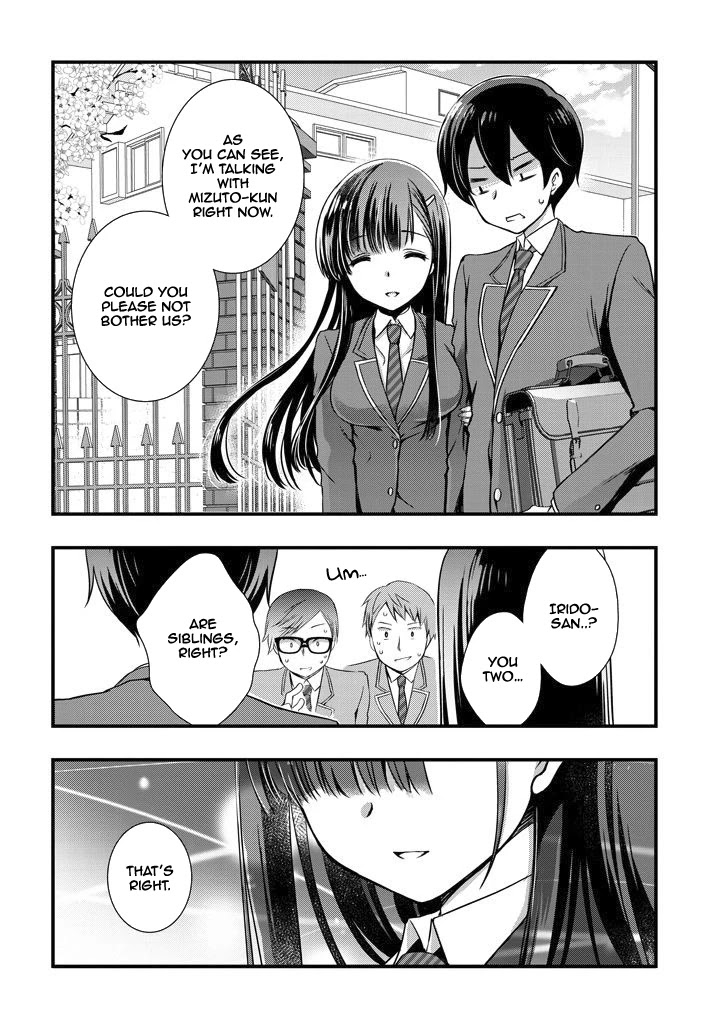 My Stepmom's Daughter Was My Ex-Girlfriend Chapter 6.1 page 15 - Chapter 6.1: The Ex-couple Enters School