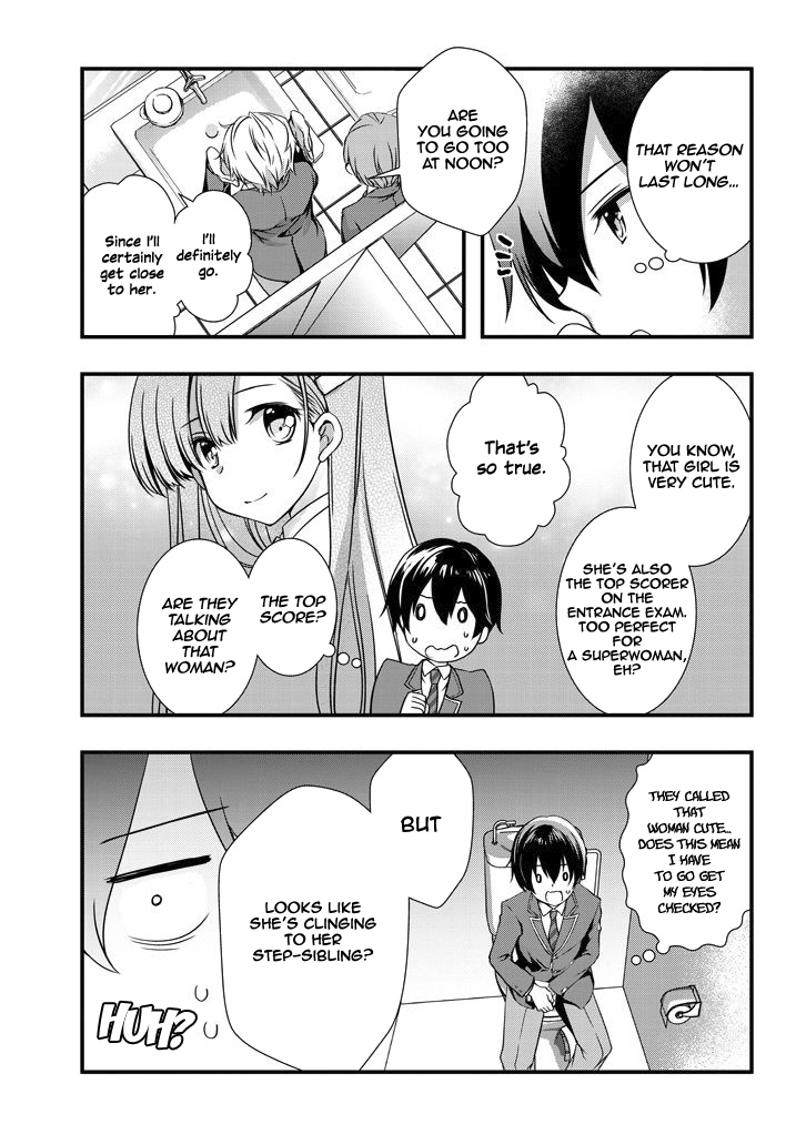 My Stepmom's Daughter Was My Ex-Girlfriend Chapter 6.1 page 4 - Chapter 6.1: The Ex-couple Enters School